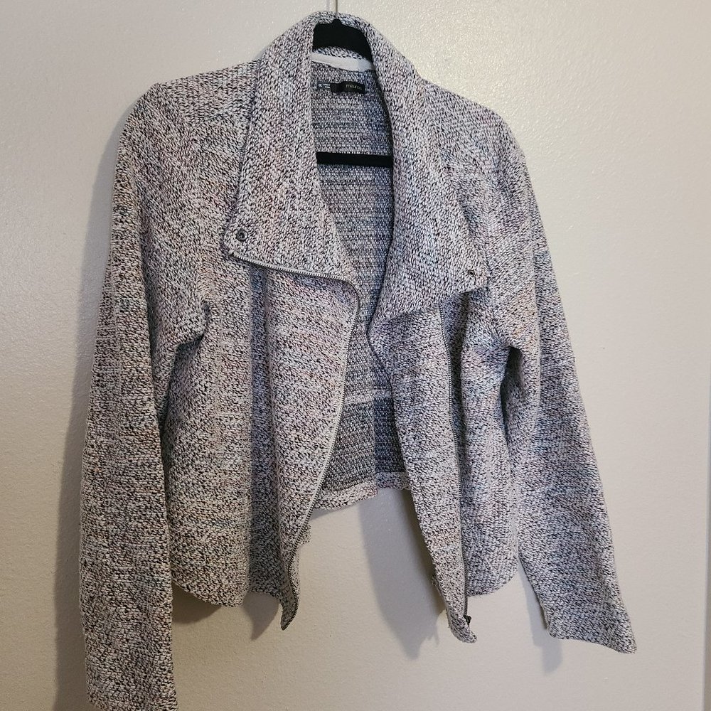 Maurices Asymmetrical Knit Jacket